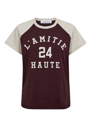 Neckline College tee Amarone HAUTE L\'AMITIÈ
